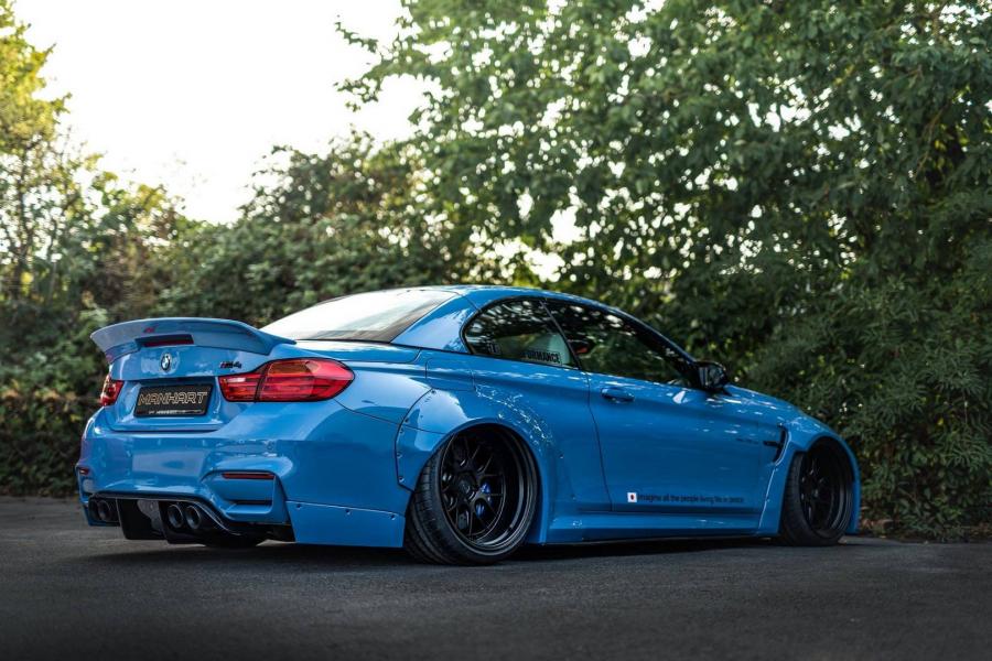  BMW M4 MH4 700 LW Convertible by Manhart Racing (F83) 2018 года  (фото 3 из 11)